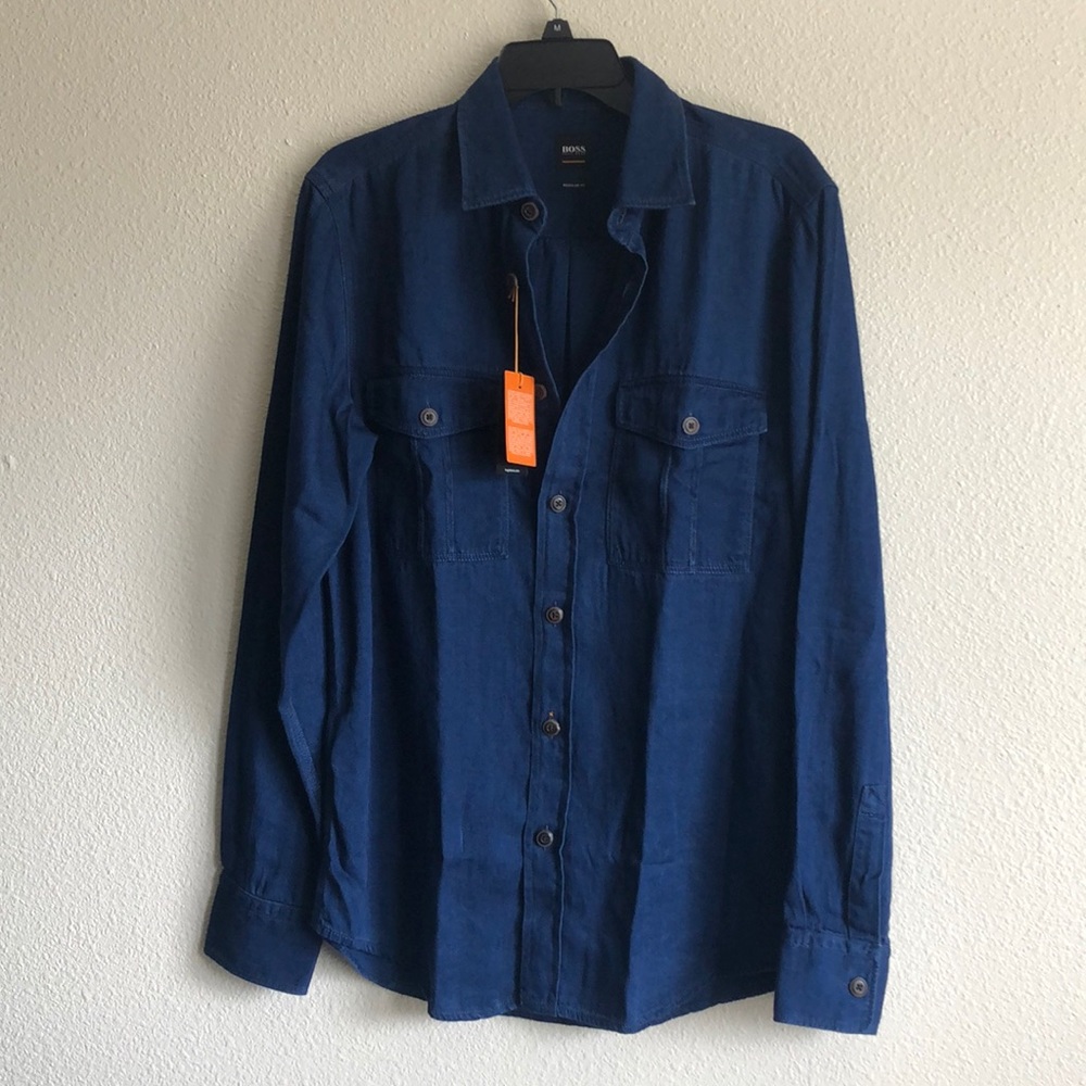 NWT Boss button down